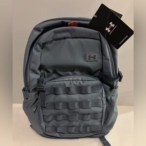 New Under Armour Triumph Sport 21L Grey Backpack Water Resistant NWT
